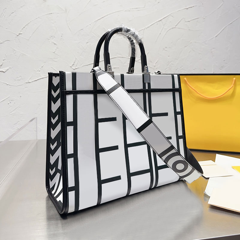 Sunshine Shopper Tote Bag Fashion Shoulder Bags Large Capacity Lettering Vacation Travel Handbags Silver Hardware Hawksbill Handle Removable Strap Totes Purse, Black white
Sunshine Shopper Tote Bag Fashion Shoulder Bags Large Capacity Lettering Vacation Travel Handbags Silver Hardware Hawksbill Handle Removable Strap Totes Purse, Black white