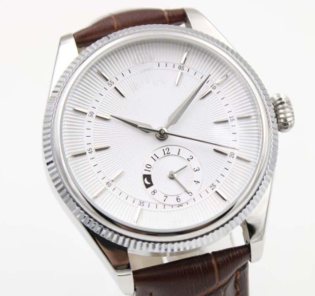 NEW Cellini 50509 Mechanical Leather Mens Silver Watch 40MM Brown Strap Series Automatic Mechaincal White Dial Men Watches Male Wristwatches
NEW Cellini 50509 Mechanical Leather Mens Silver Watch 40MM Brown Strap Series Automatic Mechaincal White Dial Men Watches Male Wristwatches
