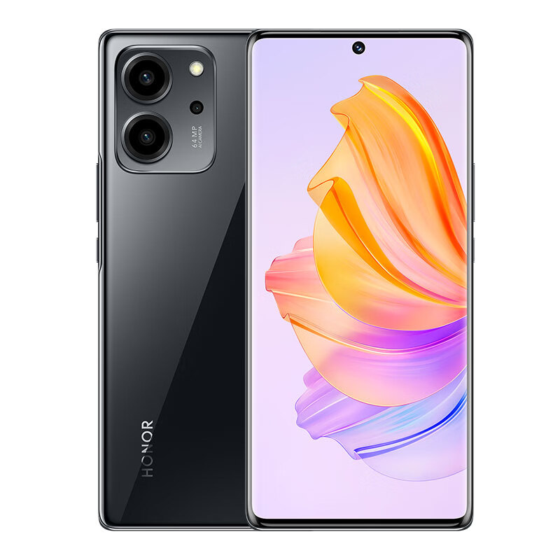 Original Huawei Honor 80 SE 5G Mobile Phone Smart 12GB RAM 256GB ROM MTK Dimensity 900 64.0MP AI 4600mAh Android 6.67" 120Hz OLED Full Screen Fin