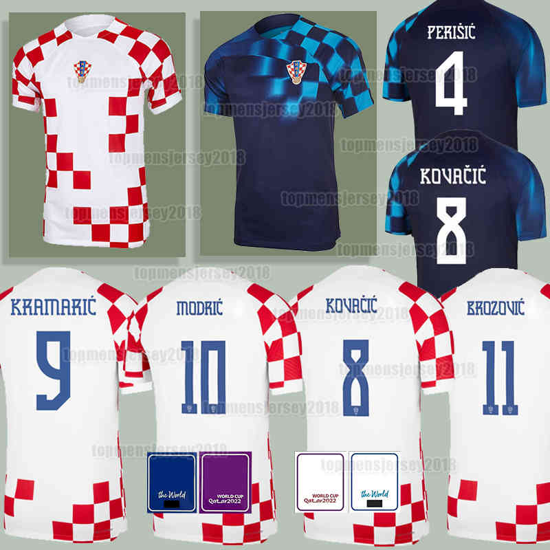 2022 Croatia Soccer jerseys MODRIC Croacia PERISIC KRAMARIC KOVACIC GVARDIOL MAJER LIVAJA ORSIc MANDZUKIC PETKOVIC BROZOVIC VLASIC PASALIC SUCIC football shirt, Men (ke luo di ya)+patch
2022 Croatia Soccer jerseys MODRIC Croacia PERISIC KRAMARIC KOVACIC GVARDIOL MAJER LIVAJA ORSIc MANDZUKIC PETKOVIC BROZOVIC VLASIC PASALIC SUCIC football shirt, Men (ke luo di ya)+patch