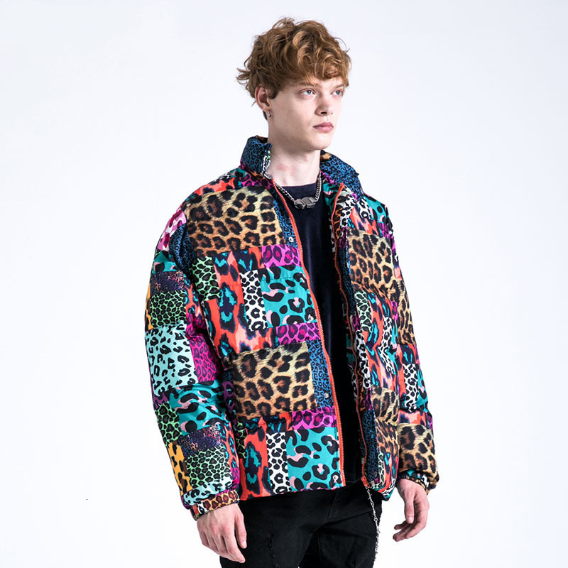 Men s Down Parkas Winter Hip Hop Padded Parka Men Leopard Print Patchwork Thick Warm Jackets Streetwear Harajuku Outerwear Oversize Cotton Coats 221208
Men s Down Parkas Winter Hip Hop Padded Parka Men Leopard Print Patchwork Thick Warm Jackets Streetwear Harajuku Outerwear Oversize Cotton Coats 221208