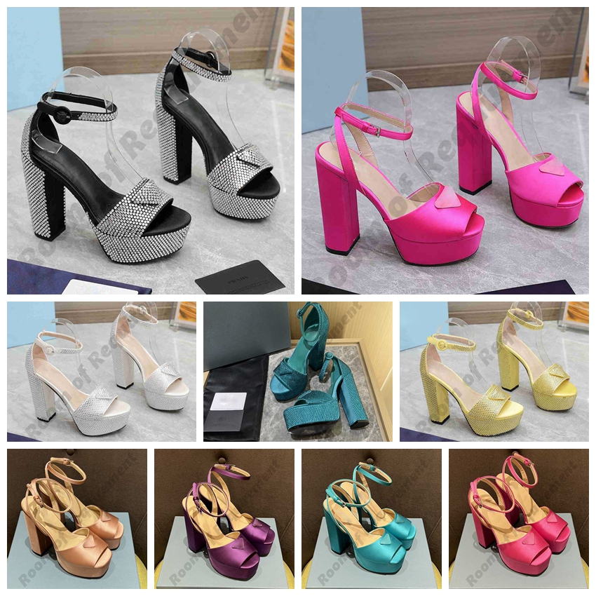 Rhinestone Sandals Womens Dress Shoes High Heels Women Pumps Luxury Designers Platform Heel Classic Triangle Buckle Embellished Ankle Strap 14Cm Banquet shoes
Rhinestone Sandals Womens Dress Shoes High Heels Women Pumps Luxury Designers Platform Heel Classic Triangle Buckle Embellished Ankle Strap 14Cm Banquet shoes