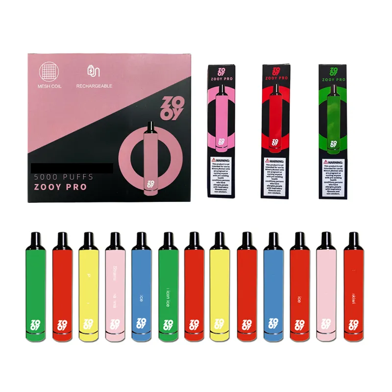 disposable E cigarettes Vape ZOOY PRO 5000 Puffs disposable vapes pen Pods 20MG 10ML 650MAH Rechargeable Battery Cart Prefilled Mesh Coil vs randm bang bar
disposable E cigarettes Vape ZOOY PRO 5000 Puffs disposable vapes pen Pods 20MG 10ML 650MAH Rechargeable Battery Cart Prefilled Mesh Coil vs randm bang bar