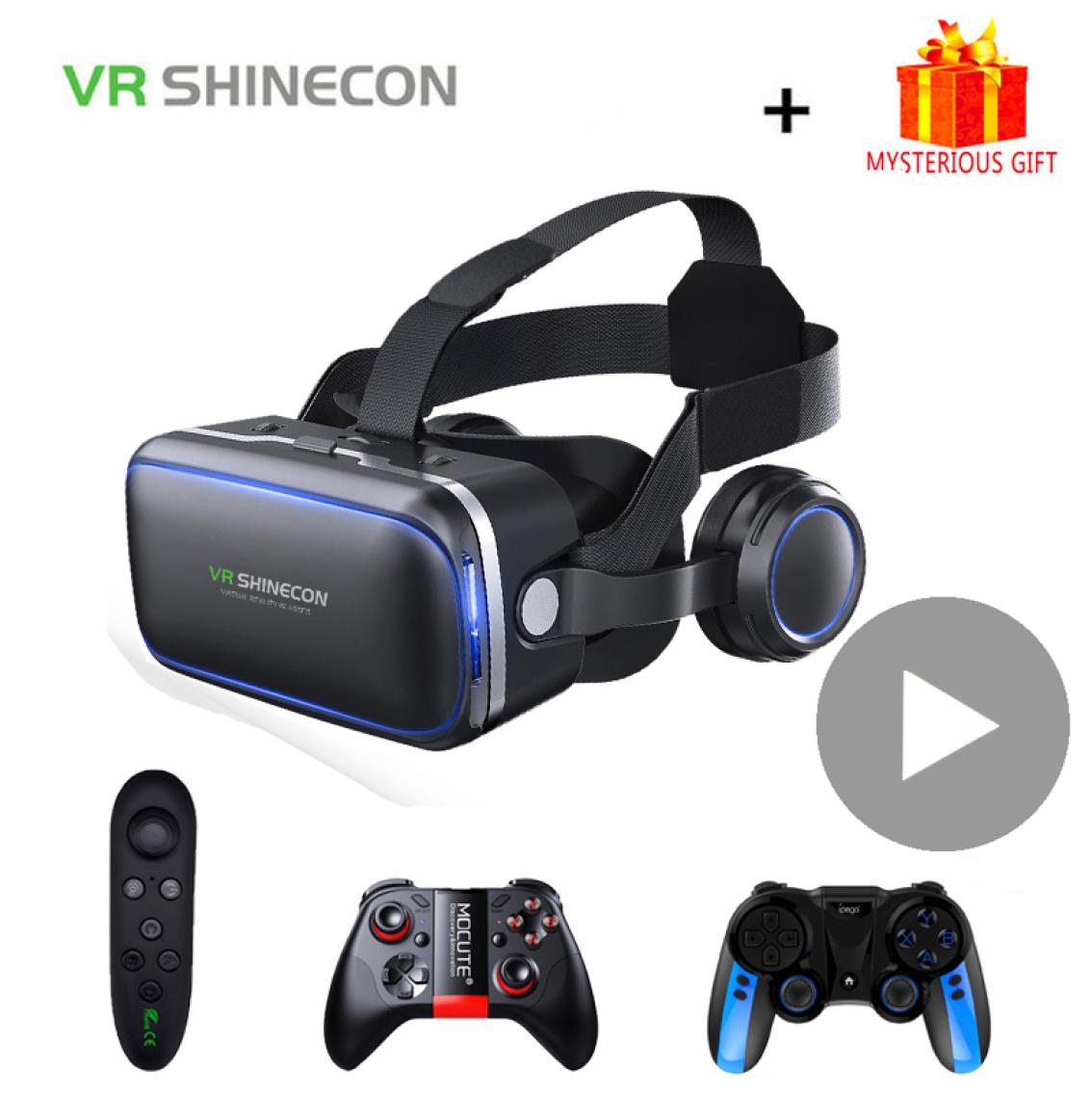 

VRAR Devices Shinecon 60 Casque VR Virtual Reality Glasses 3D Goggles Headset Helmet For Smartphone Smart Phone Viar Binoculars 7510238