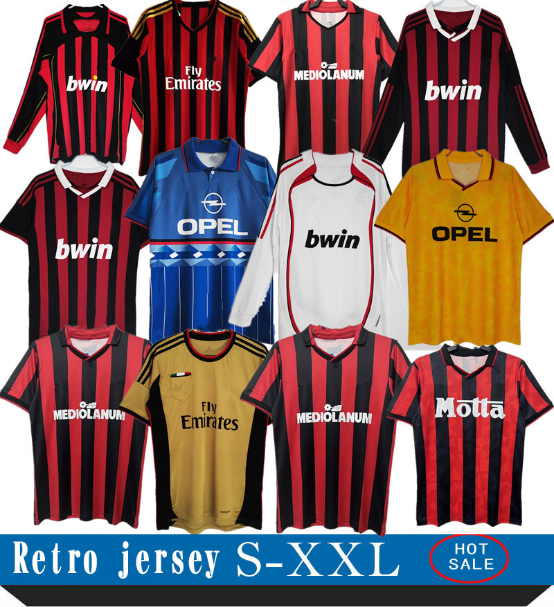 Maillot de foot A C retro soccer jerseys 1995 1996 2010 2007 2004 2005 2006 2013 2014 PIRES vintage Football Shirt 06 07 09 10, Brown
Maillot de foot A C retro soccer jerseys 1995 1996 2010 2007 2004 2005 2006 2013 2014 PIRES vintage Football Shirt 06 07 09 10, Brown
