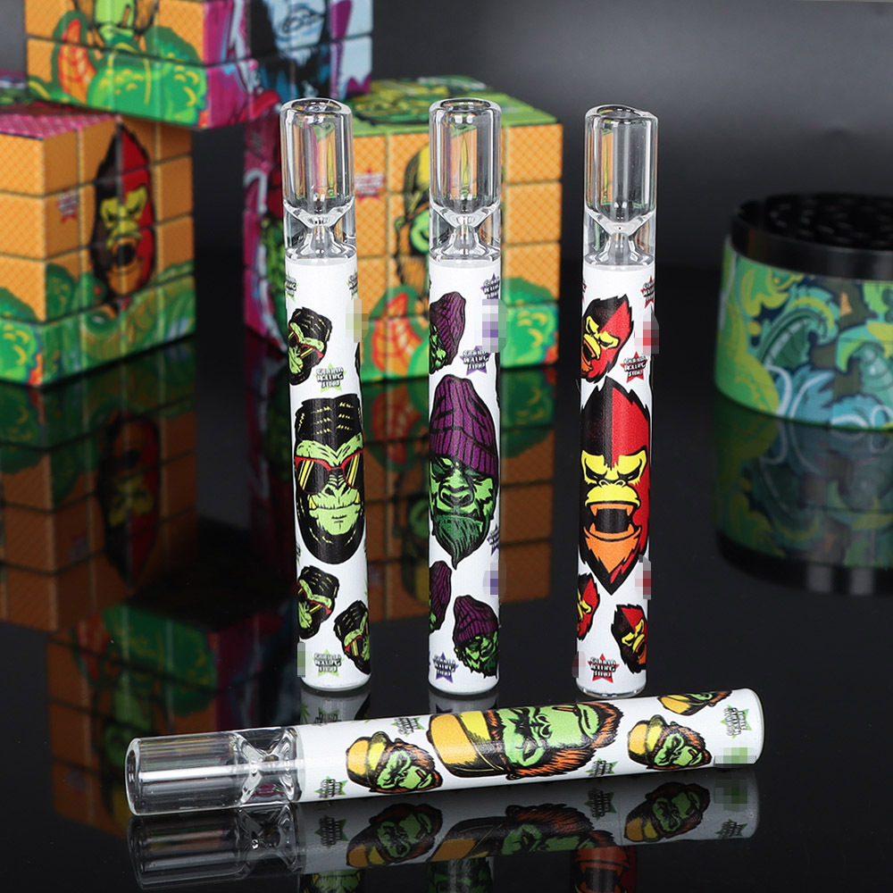 smoking shop tobacco pipes Gorilla pattern glass 104mm glass fighting Pipe smoke accessory
smoking shop tobacco pipes Gorilla pattern glass 104mm glass fighting Pipe smoke accessory
