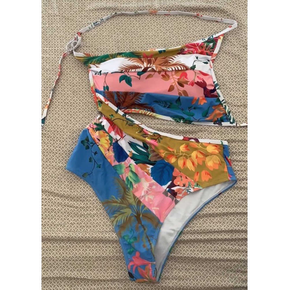 Swim Wear Floral Cutout One-Shoulder One-Piece Swimsuit Tankini Women Swimming Suits Swimwear Patchwork 2022 Luxury Shorts Bourkini T221208
Swim Wear Floral Cutout One-Shoulder One-Piece Swimsuit Tankini Women Swimming Suits Swimwear Patchwork 2022 Luxury Shorts Bourkini T221208