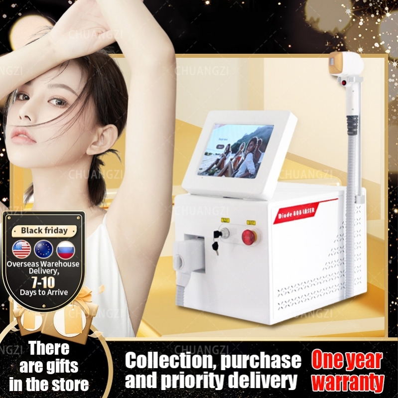 White 3 Wavelength 755nm 1064nm 808nm RF Equipment Hair Removal Machine Painless Diode Laser for Removal Results Face Body
White 3 Wavelength 755nm 1064nm 808nm RF Equipment Hair Removal Machine Painless Diode Laser for Removal Results Face Body