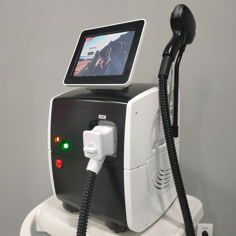 Portable One Handle 808nm Diode Laser Permanent Hair Removal Machine Skin Rejuvenation Beauty Equipment for Salon Use