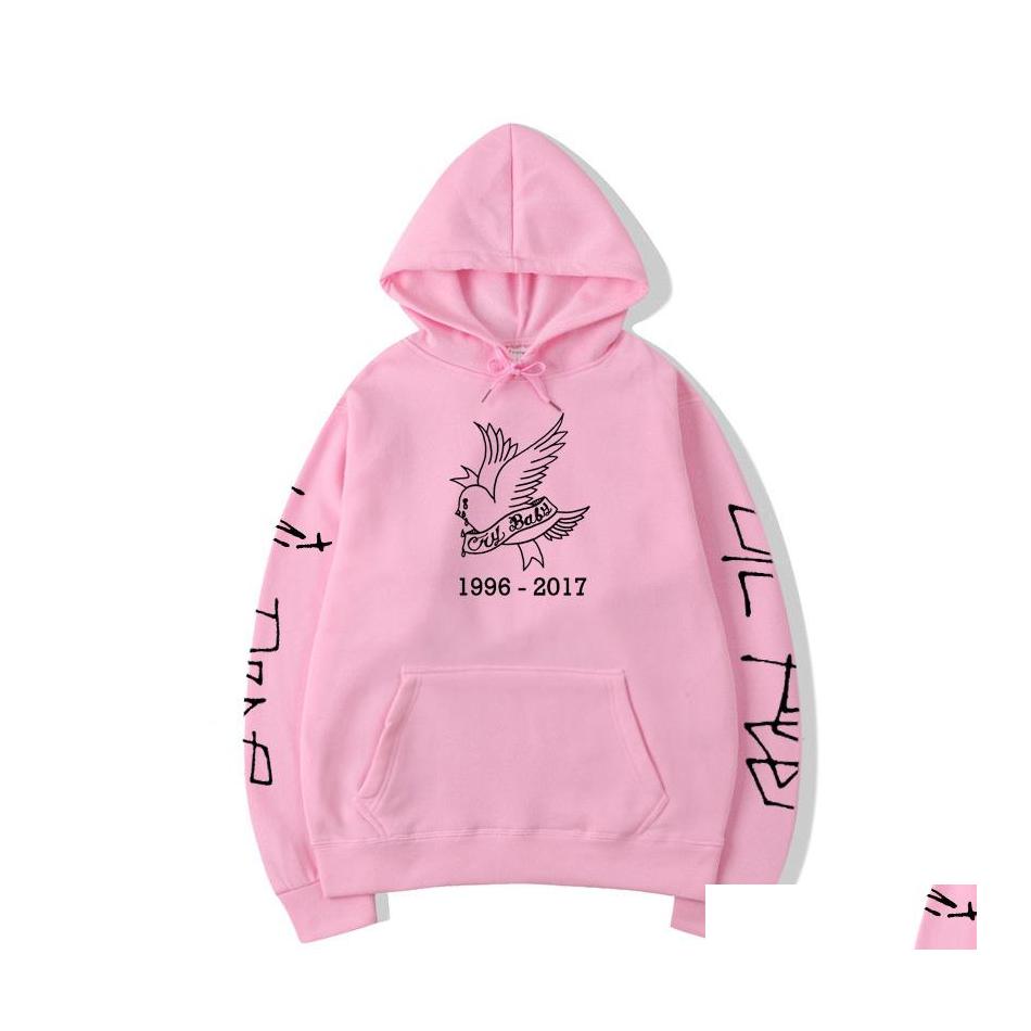 Women' Hoodies Sweatshirts Cry Baby Lil Peep Women Casual Plover Harajuku Fashion Lilpeep Sweatshirt Hip Hop Men Homme R.I.P Rapp Dhl3M, Black
Women' Hoodies Sweatshirts Cry Baby Lil Peep Women Casual Plover Harajuku Fashion Lilpeep Sweatshirt Hip Hop Men Homme R.I.P Rapp Dhl3M, Black
