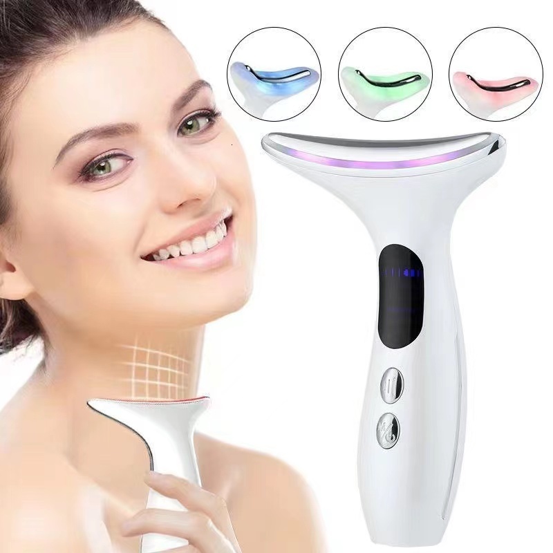 Face Care Devices EMS Microcurrent Neck Beauty Device LED P on Firming Rejuvenation Anti Wrinkle Thin Double Chin Skin Massager 221208
Face Care Devices EMS Microcurrent Neck Beauty Device LED P on Firming Rejuvenation Anti Wrinkle Thin Double Chin Skin Massager 221208