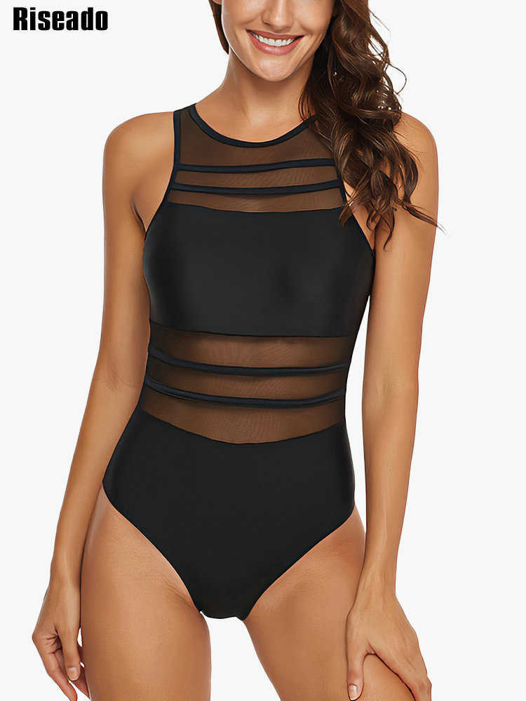 Swim Wear Riseado Mesh One Piece Swimsuit Women Swimwear 2022 Sexy Swimming Suit for Women Monokini Plus Size Bath Suits Black High Neck T221208
Swim Wear Riseado Mesh One Piece Swimsuit Women Swimwear 2022 Sexy Swimming Suit for Women Monokini Plus Size Bath Suits Black High Neck T221208