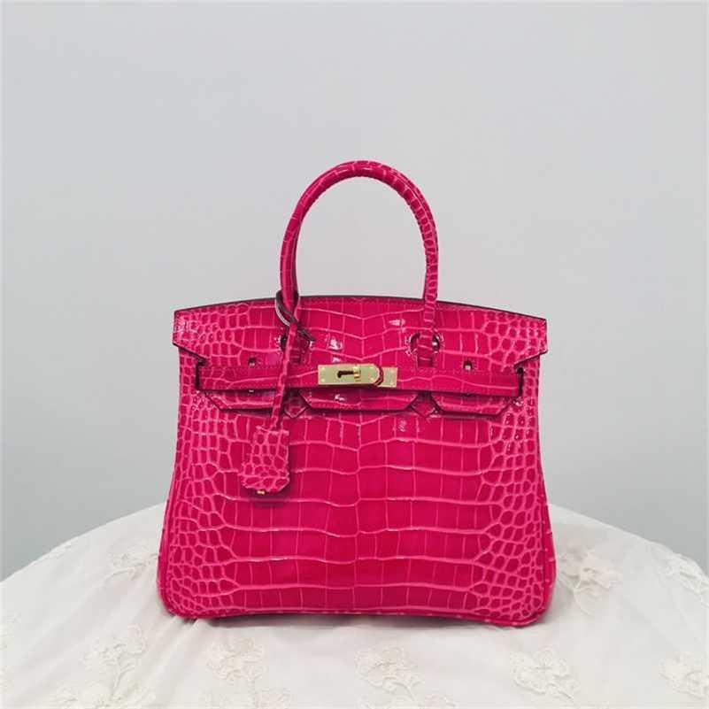 Evening Bags Designer Bag Birkins Handbags Autumn and Winter Women's Crocodile Cow Leather Single Shoulder Messenger Portable Classic Leisure Fashion Zc, 30 yellow
Evening Bags Designer Bag Birkins Handbags Autumn and Winter Women's Crocodile Cow Leather Single Shoulder Messenger Portable Classic Leisure Fashion Zc, 30 yellow