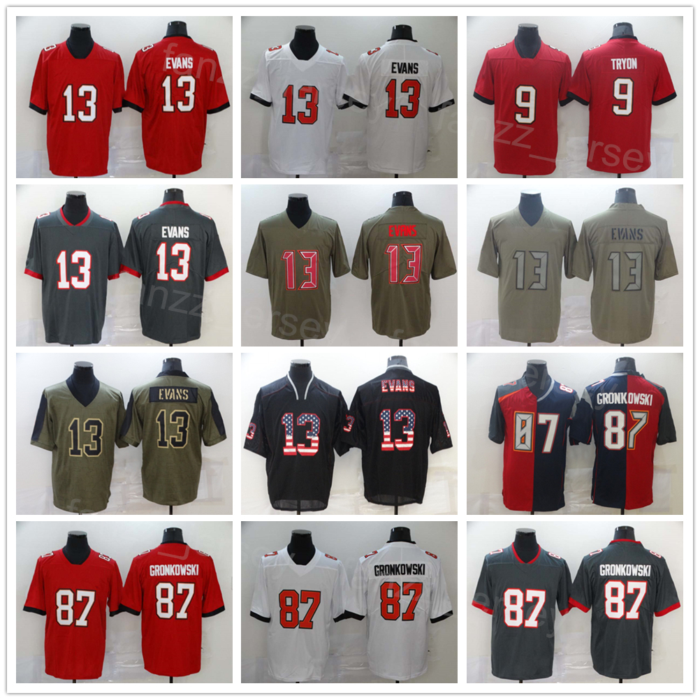 Men Football 13 Mike Evans Jerseys 9 Joe Tryon-Shoyinka 87 Rob Gronkowski Flag Army Green Olive Salute To Service USMC Vapor Color Rush Red White Grey Black Stitching
Men Football 13 Mike Evans Jerseys 9 Joe Tryon-Shoyinka 87 Rob Gronkowski Flag Army Green Olive Salute To Service USMC Vapor Color Rush Red White Grey Black Stitching