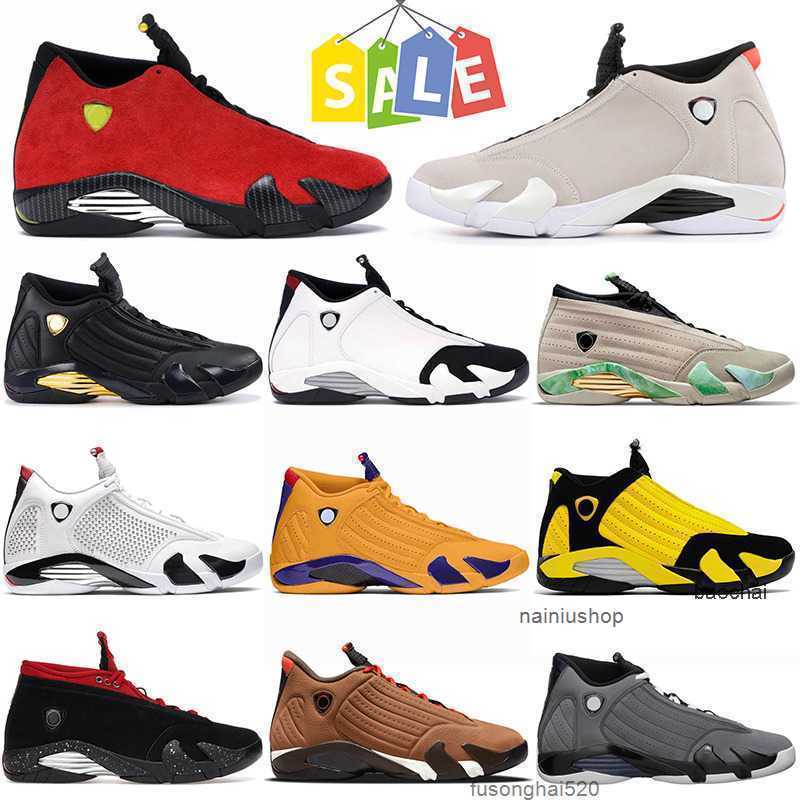 Casual Fashion Jumpman 14 14s XIV Basketball Shoes Mens University Red Desert Sand Black Toe Fortune Winterized Light Graphite SPM White Black