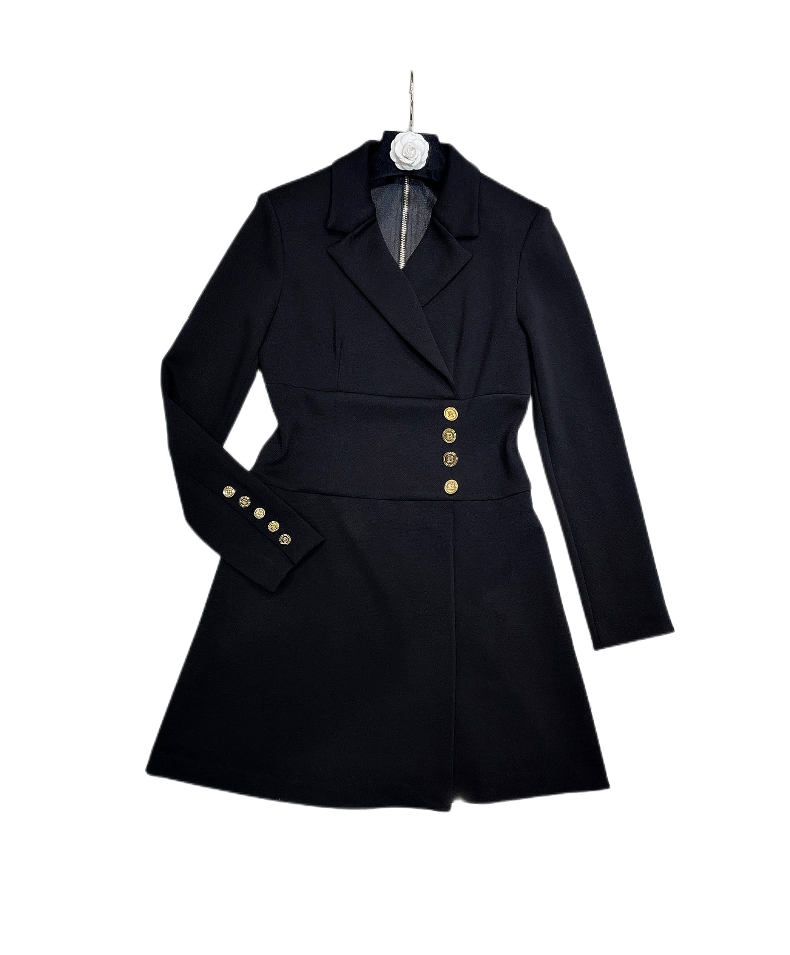 Autumn New Style Slim Slim Romantic Premium Ladies Fashion Suit Dress, Black