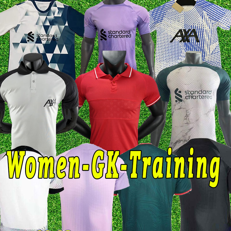 Goalkeeper 22 23 LVP VIRGIL Soccer Jerseys 2022 2023 Carvalhos FIRMINO THIAGOs KONATE LVP Diogo Luis DIazes Mohamed MANE KEITAs DARWIN RAMSAY POLO Women Training, Home women
Goalkeeper 22 23 LVP VIRGIL Soccer Jerseys 2022 2023 Carvalhos FIRMINO THIAGOs KONATE LVP Diogo Luis DIazes Mohamed MANE KEITAs DARWIN RAMSAY POLO Women Training, Home women