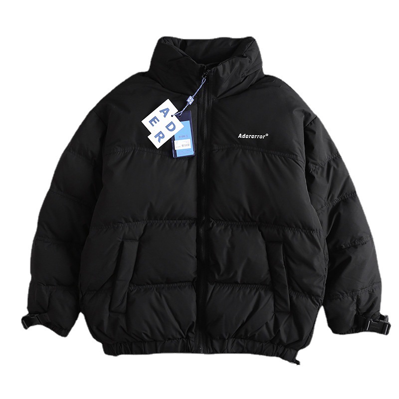 ADER ERROR Women's Down jacket for women in winter color contrast stitching fashion brand small number Korean version thickened short coat lovers