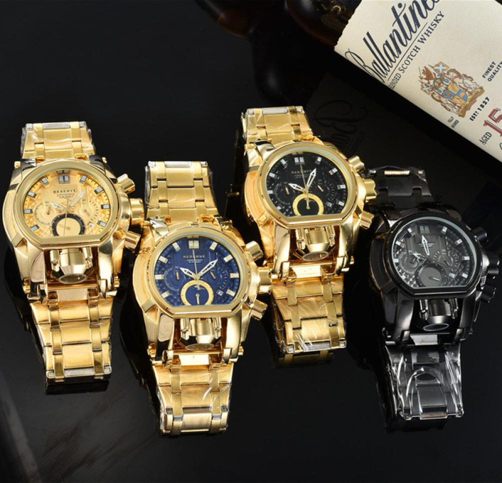 Undefeated Watch Reserve Bolt Zeus Mens Quartz Wirstwatch 52mm Chronograph Invincible Luxury Watches Invicto Reloj De Hombre For D6428372, Camel
Undefeated Watch Reserve Bolt Zeus Mens Quartz Wirstwatch 52mm Chronograph Invincible Luxury Watches Invicto Reloj De Hombre For D6428372, Camel