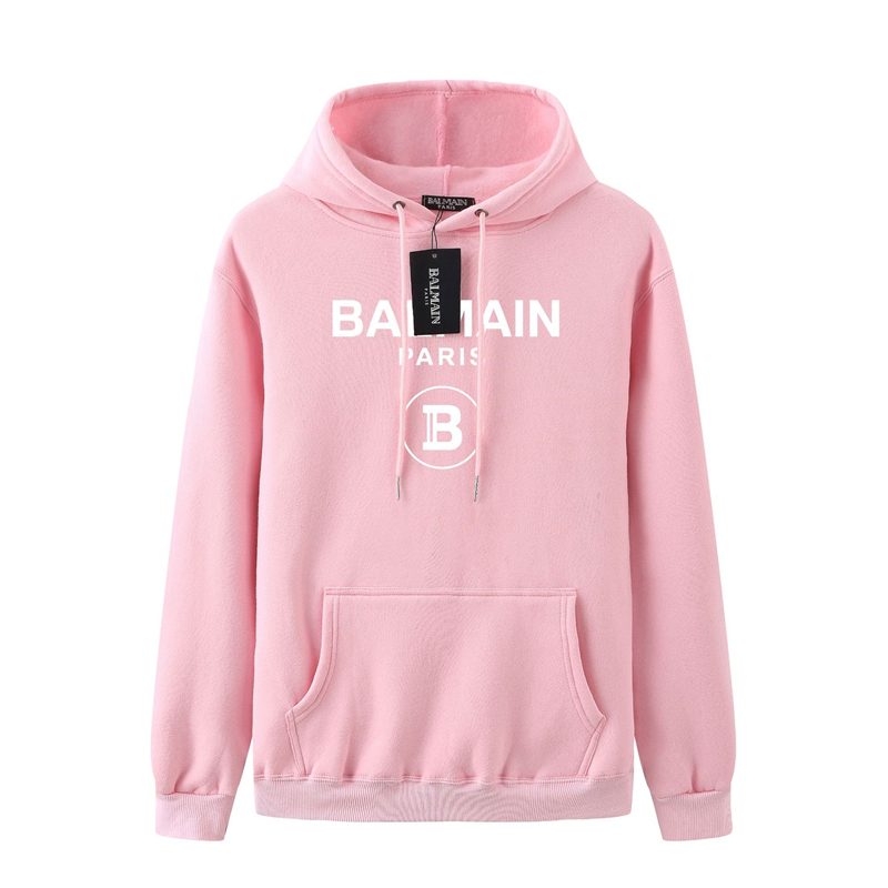 Balmain Mens Desinger Warm Hooded Hoodies Fashion Womens Long Sleeve Print Loose Pink Sweatshirts Couples Clothing Size S-XL
Balmain Mens Desinger Warm Hooded Hoodies Fashion Womens Long Sleeve Print Loose Pink Sweatshirts Couples Clothing Size S-XL