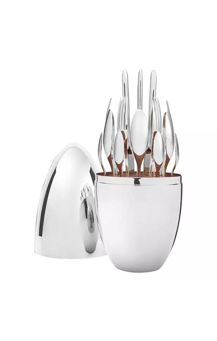 Home Furnishings spoons kit tableware Trendy 24pcs Knife Fork Cutlery Set Plating Stainless Steel Egg Tablewares3525599
Home Furnishings spoons kit tableware Trendy 24pcs Knife Fork Cutlery Set Plating Stainless Steel Egg Tablewares3525599