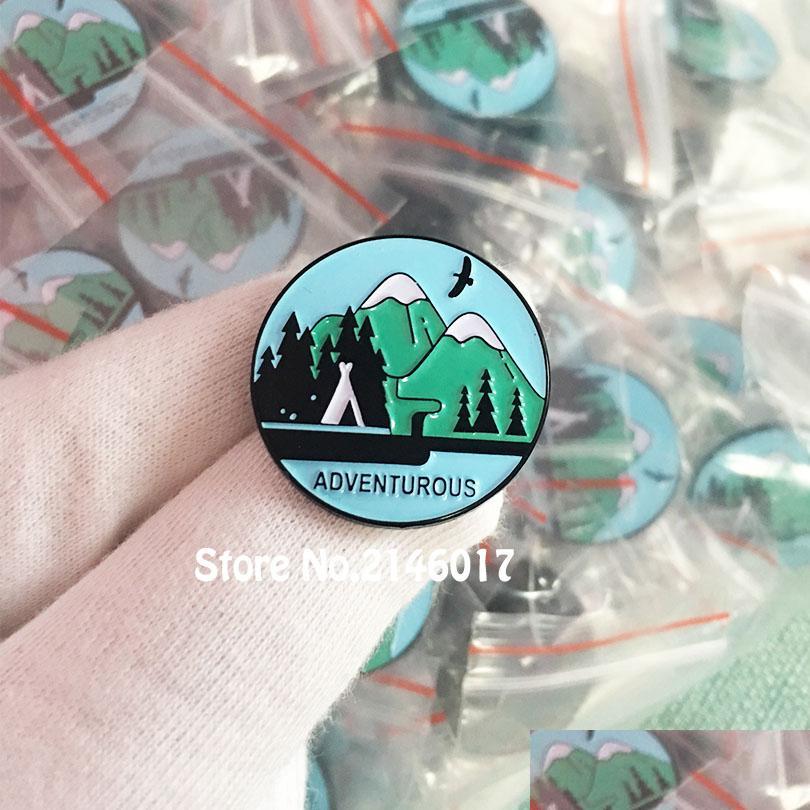 Pins Brooches 50Pcs Custom Hiking Lapel Pins Wilderness Explorer Badge Outdoor Cam Brooch Adventure Awaits Mountain Enamel Pin Adve Dhq58
Pins Brooches 50Pcs Custom Hiking Lapel Pins Wilderness Explorer Badge Outdoor Cam Brooch Adventure Awaits Mountain Enamel Pin Adve Dhq58