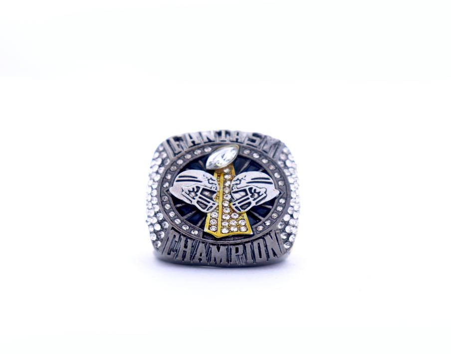 2021 Fantasy Football Championship Ring Gunmetal and Gold Tone Award for FFL Champion9958234
2021 Fantasy Football Championship Ring Gunmetal and Gold Tone Award for FFL Champion9958234