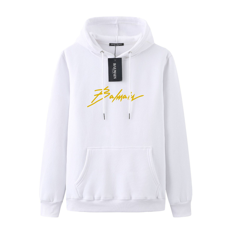 Balmain Mens Desinger Warm Hooded Hoodies Fashion Womens Long Sleeve Print Loose Letter Sweatshirts Couples Clothing Size S-XL, White
Balmain Mens Desinger Warm Hooded Hoodies Fashion Womens Long Sleeve Print Loose Letter Sweatshirts Couples Clothing Size S-XL, White