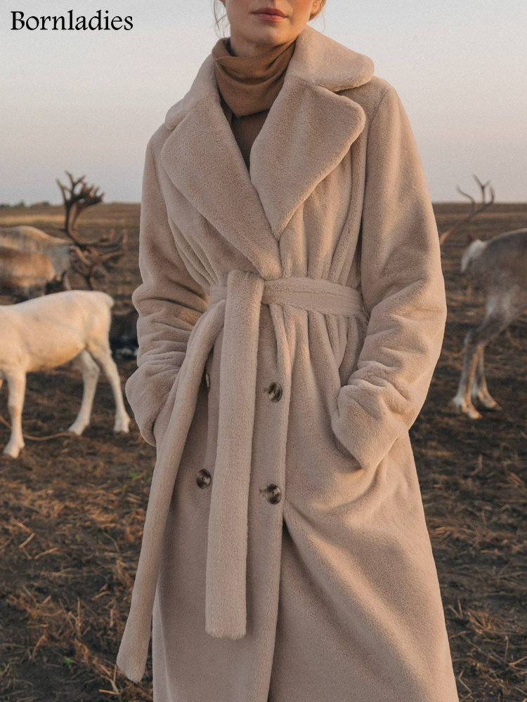 Women s Leather Faux Bornladies Winter Women High Quality Rabbit Fur Coat Luxury Long Loose Lapel Over Thick Warm Female Plush s 221208, Coffee
Women s Leather Faux Bornladies Winter Women High Quality Rabbit Fur Coat Luxury Long Loose Lapel Over Thick Warm Female Plush s 221208, Coffee