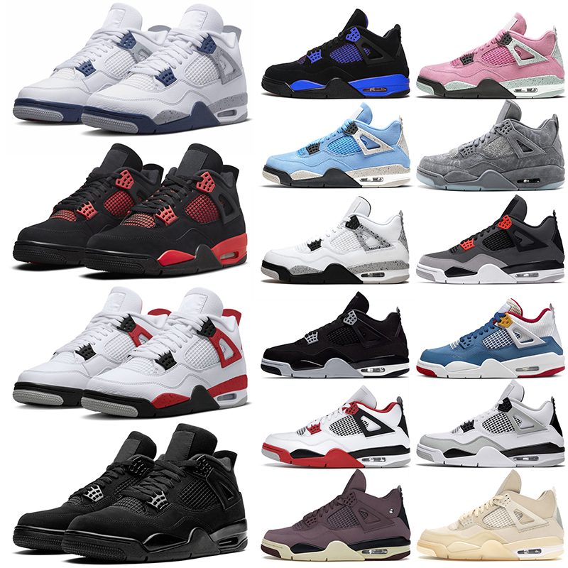 Jumpman 4 Mens Basketball Shoes 4s Red Thunder Military Black Cat Cool Grey Pure Money University Blue Sail Men Womens Trainers Sports Sneakers, Royalty
Jumpman 4 Mens Basketball Shoes 4s Red Thunder Military Black Cat Cool Grey Pure Money University Blue Sail Men Womens Trainers Sports Sneakers, Royalty