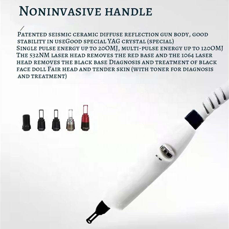 2in1 810 laser diode hair removal q switch nd yag 532 1064 1320 carbon peel laser 808 beauty spa equipment