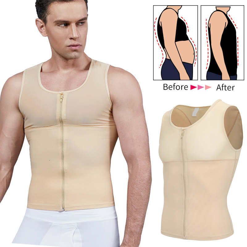 Waist Tummy Shaper Mens Slimming Body Gynecomastia Compression Shirts Control Shapewear Trainer Chest Abs Slim Vest Male Corset 221208, Beige
Waist Tummy Shaper Mens Slimming Body Gynecomastia Compression Shirts Control Shapewear Trainer Chest Abs Slim Vest Male Corset 221208, Beige