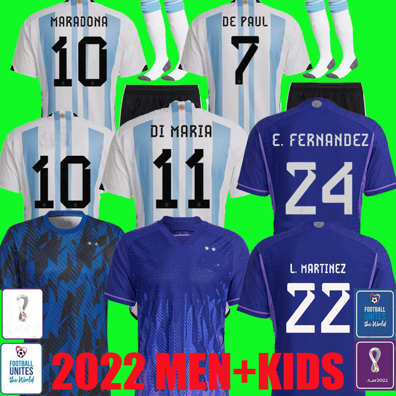 argentina Soccer Jersey 22 23 DI MARIA J. ALvarez E. FernAndez Football Shirts 2022 DYBALA MARADONA Men Kids kit uniform pre match long sleeve women Player Fans version, 1978 home
argentina Soccer Jersey 22 23 DI MARIA J. ALvarez E. FernAndez Football Shirts 2022 DYBALA MARADONA Men Kids kit uniform pre match long sleeve women Player Fans version, 1978 home