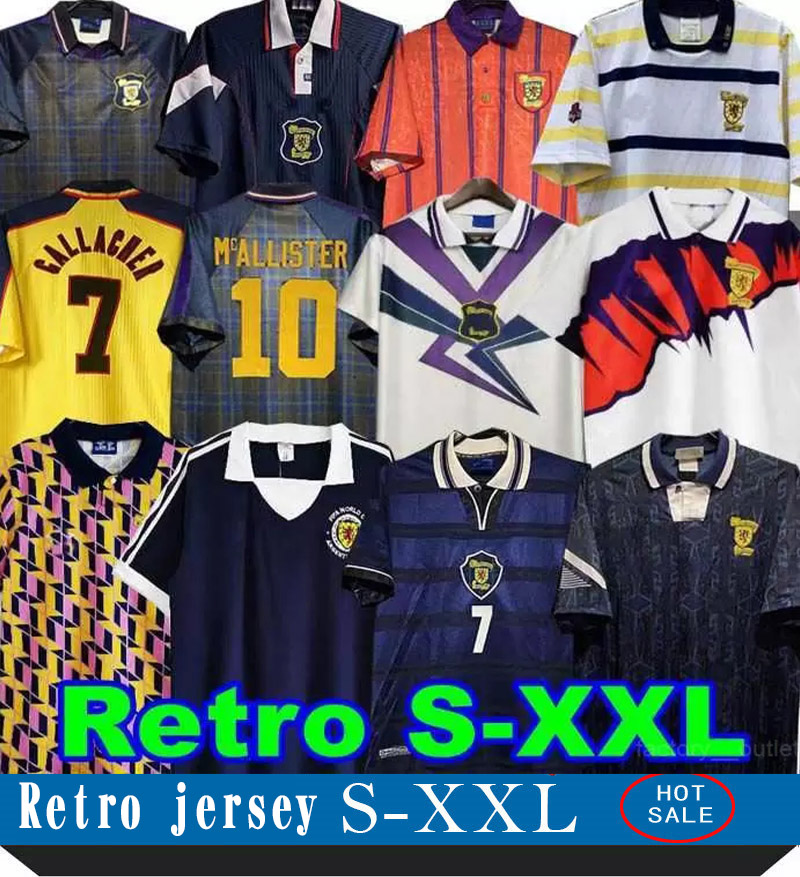 Maillot de foot Scotland Retro soccer jerseys 1991 1992 1994 96 78 00 88 89 93 96PIRES vintage Football Shirt 2000 88 89 93 96, Black
Maillot de foot Scotland Retro soccer jerseys 1991 1992 1994 96 78 00 88 89 93 96PIRES vintage Football Shirt 2000 88 89 93 96, Black