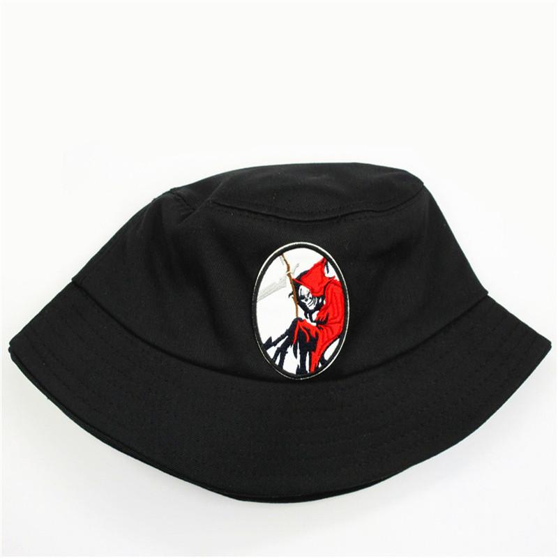Berets 2022 Geometric Skull Embroidery Cotton Bucket Hat Fisherman Outdoor Travel Sun Cap Hats For Men And Women 371, White
Berets 2022 Geometric Skull Embroidery Cotton Bucket Hat Fisherman Outdoor Travel Sun Cap Hats For Men And Women 371, White