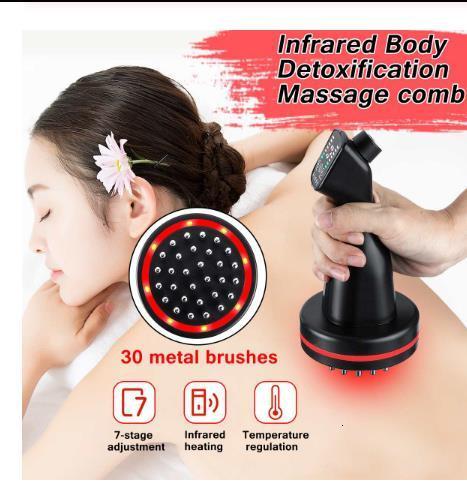 Other Massage Items microcurrent Infrared body Detoxification massage Meridian Electronic acupuncture Warm Brush slim Device Promote Blood Relax 221208
Other Massage Items microcurrent Infrared body Detoxification massage Meridian Electronic acupuncture Warm Brush slim Device Promote Blood Relax 221208