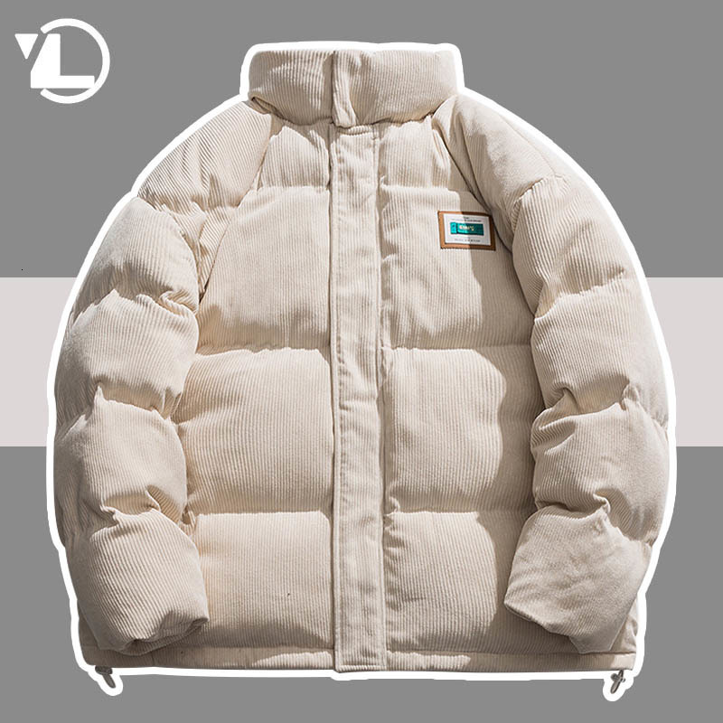 Men's Down Parkas Mens Winter Down Cotton Parka Corduroy Hip Hop Thicken Warm Casual Loose Coat Unisex Streetwear Japanese Outwear Women 221208, Beige
Men's Down Parkas Mens Winter Down Cotton Parka Corduroy Hip Hop Thicken Warm Casual Loose Coat Unisex Streetwear Japanese Outwear Women 221208, Beige