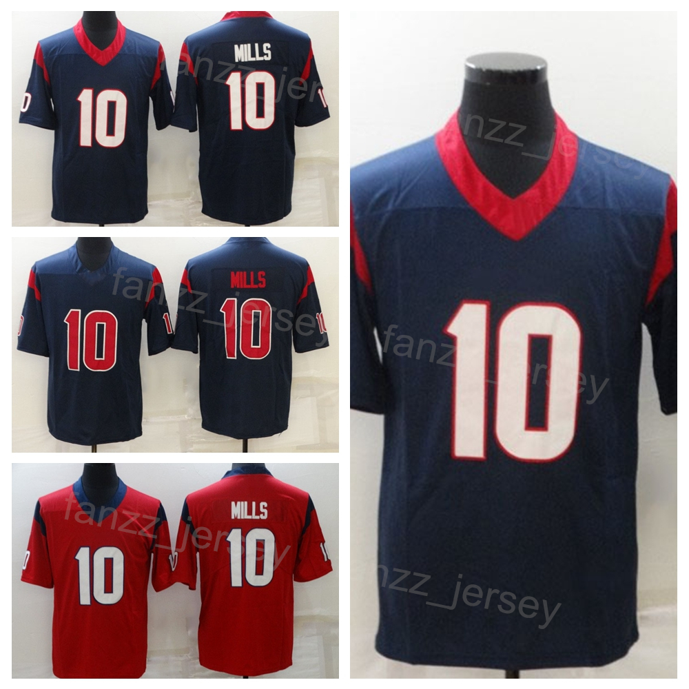 Men 10 Davis Mills Football Jersey Embroidery And Sewing Team Color Navy Blue Red White Vapor Color Rush For Sport Fans Breathable Pure Cotton Uniform High/Good
Men 10 Davis Mills Football Jersey Embroidery And Sewing Team Color Navy Blue Red White Vapor Color Rush For Sport Fans Breathable Pure Cotton Uniform High/Good