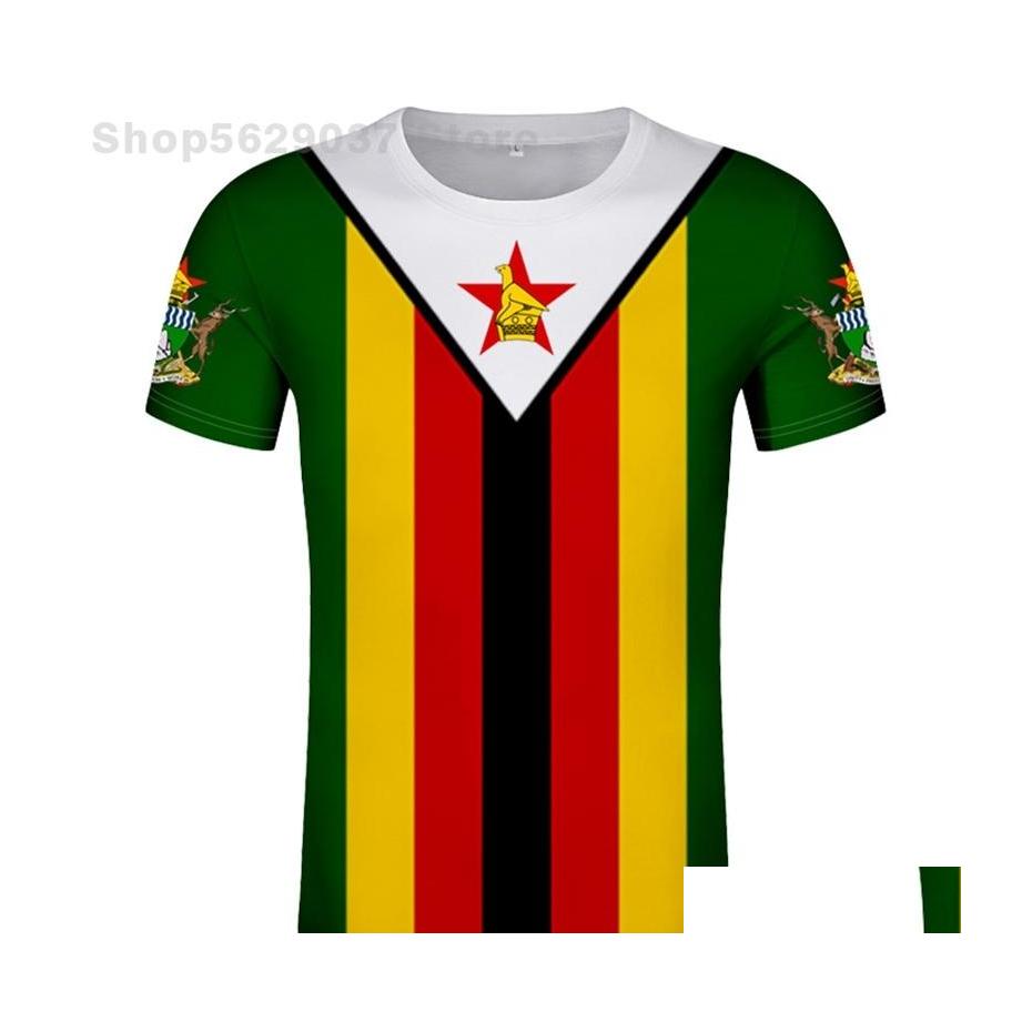 Men'S T-Shirts Zimbabwe T Shirt Diy Custom Name Number Zwe Tshirt Nation Flag Zw Country College Yezimbabwe Zimbabwean Po Text Cloth Dhvw6, Style8
Men'S T-Shirts Zimbabwe T Shirt Diy Custom Name Number Zwe Tshirt Nation Flag Zw Country College Yezimbabwe Zimbabwean Po Text Cloth Dhvw6, Style8
