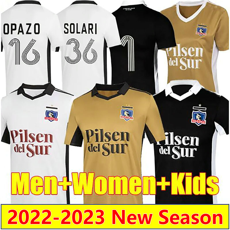 2022 2023 Colo-Colo Soccer Jerseys COSTA SOLARI FALCON maillot de football Kit 22 23 Colo MORALES BOLADOS L.GIL SUAZO CRUZ OPAZO JARA AMOR FUENTES Camiseta Men kids set, Fans 22/23 home
2022 2023 Colo-Colo Soccer Jerseys COSTA SOLARI FALCON maillot de football Kit 22 23 Colo MORALES BOLADOS L.GIL SUAZO CRUZ OPAZO JARA AMOR FUENTES Camiseta Men kids set, Fans 22/23 home