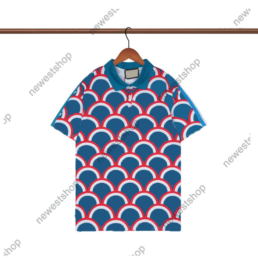 Europe Italy mens Polo T shirt High Street cooperation Short Sleeve double letter print Lapel polos shirts Women Men Designers luxury green tShirts, Blue
Europe Italy mens Polo T shirt High Street cooperation Short Sleeve double letter print Lapel polos shirts Women Men Designers luxury green tShirts, Blue