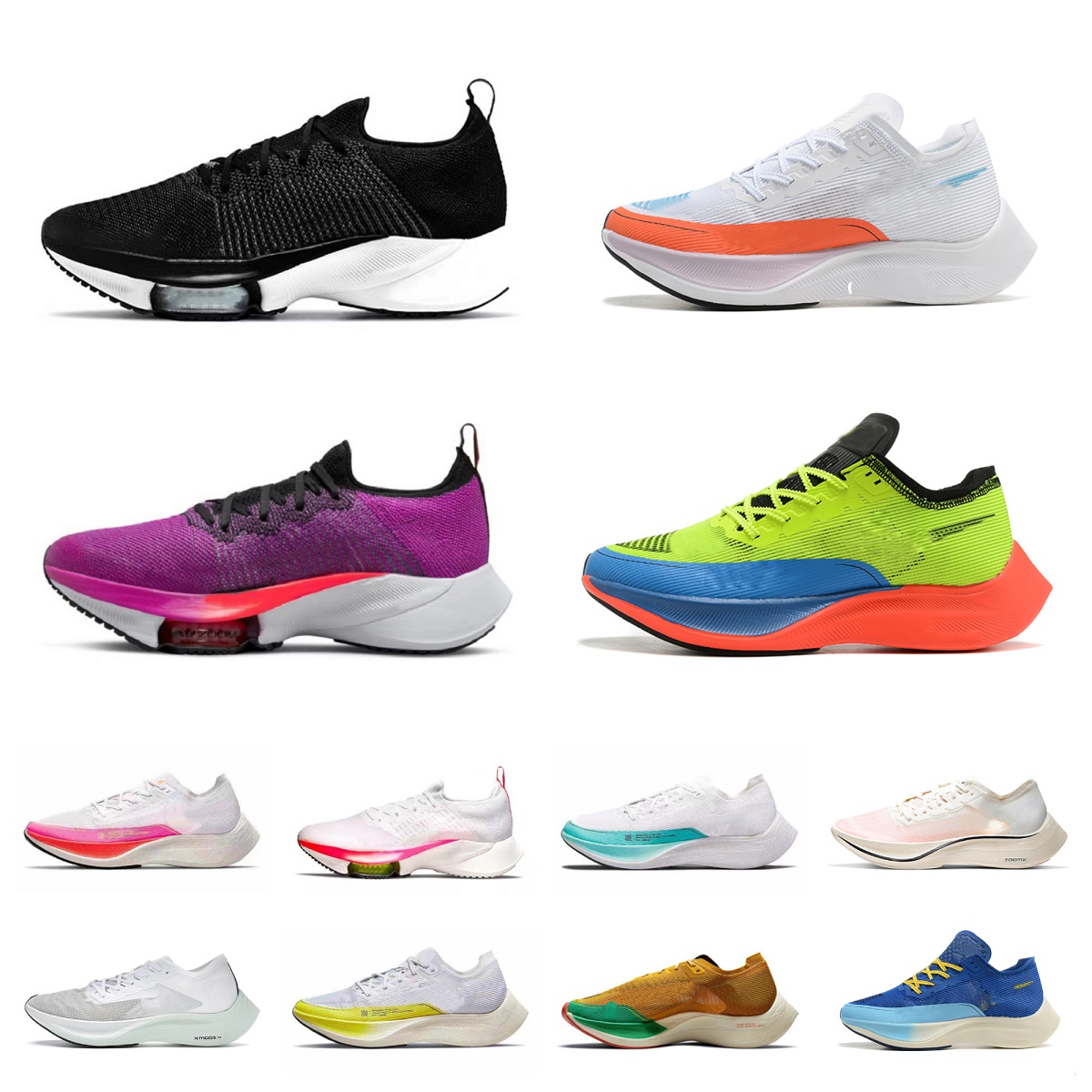Zoomx Vaporfly Next% Running Shoes Airs Steve Prefontaine Volt Dark Smoke Grey Tempo Fly knit Hyper Violet Crimson White Black Watermelon Blue Ribbon Sports Sneakers, Box
Zoomx Vaporfly Next% Running Shoes Airs Steve Prefontaine Volt Dark Smoke Grey Tempo Fly knit Hyper Violet Crimson White Black Watermelon Blue Ribbon Sports Sneakers, Box
