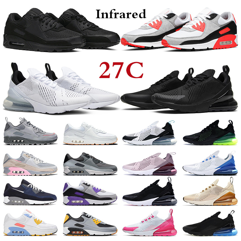 270 270s Mens Running Shoes 27C Triple Black Dusty Cactus Photo Blue White Gum Wolf Grey Pink Salt Infrared Womens Breathable 90s Sports Trainers, 33 40-45
270 270s Mens Running Shoes 27C Triple Black Dusty Cactus Photo Blue White Gum Wolf Grey Pink Salt Infrared Womens Breathable 90s Sports Trainers, 33 40-45