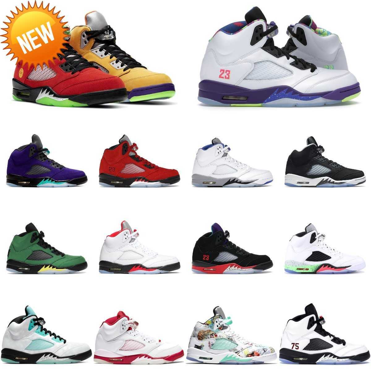 2023 new Basketball Shoes men 5s Raging Red 5 Stealth 2.0 What The jumpman White Cement Metallic International Flight Oreo mens retro Racer Blue, 5028
2023 new Basketball Shoes men 5s Raging Red 5 Stealth 2.0 What The jumpman White Cement Metallic International Flight Oreo mens retro Racer Blue, 5028