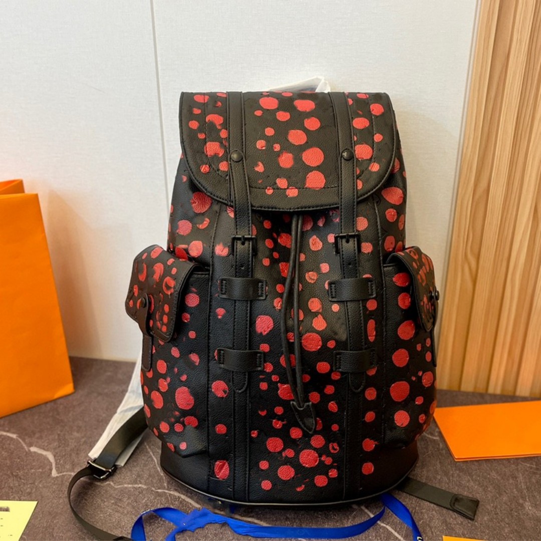 Designer Outdoor Backpack Luxury Embossed Graffiti Backpacks for Women Men Schoolbag Travel Bag Trekking Bags Unisex Leather Back Pack, Black embossing
Designer Outdoor Backpack Luxury Embossed Graffiti Backpacks for Women Men Schoolbag Travel Bag Trekking Bags Unisex Leather Back Pack, Black embossing