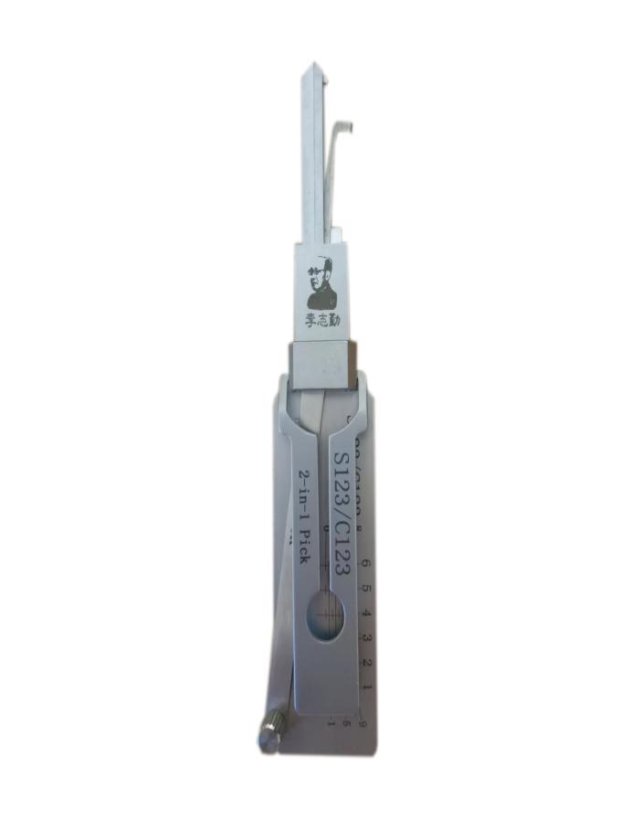 Locksmith Supplies Tool 2022 NEW Arrival Civil Original S123 C123 Lishi 2 in 1 Lock Pick and Decoder for Home Door Locks7026138
Locksmith Supplies Tool 2022 NEW Arrival Civil Original S123 C123 Lishi 2 in 1 Lock Pick and Decoder for Home Door Locks7026138