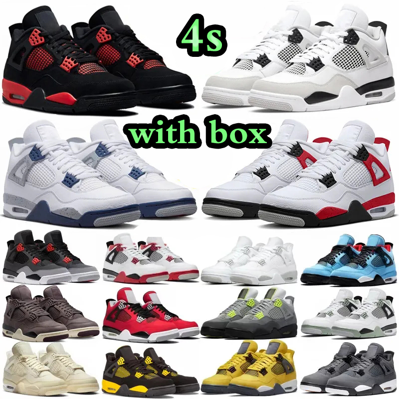 with Box 4 Black Cat Basketball Shoes Woman Mens Jumpman 4s Retro Midnight Navy Messy Room Bred University Blue White Oreo Sail Shimmer Red Thunder Retros Outdoor 36-47, 26
with Box 4 Black Cat Basketball Shoes Woman Mens Jumpman 4s Retro Midnight Navy Messy Room Bred University Blue White Oreo Sail Shimmer Red Thunder Retros Outdoor 36-47, 26