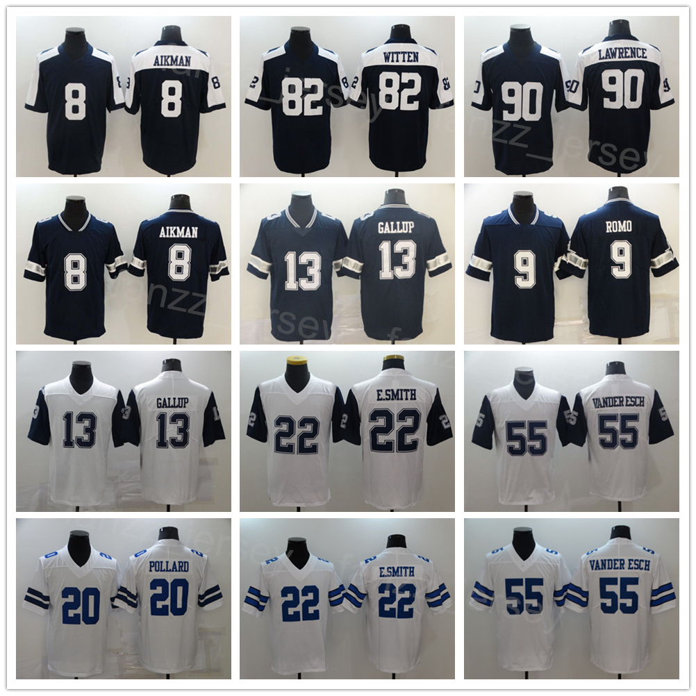 Men Football 90 DeMarcus Lawrence Jerseys 8 Troy Aikman 13 Michael Gallup 20 Tony Pollard 82 Jason Witten 22 Emmitt Smith 55 Leighton Vander Esch Sewing Thanksgiving, White
Men Football 90 DeMarcus Lawrence Jerseys 8 Troy Aikman 13 Michael Gallup 20 Tony Pollard 82 Jason Witten 22 Emmitt Smith 55 Leighton Vander Esch Sewing Thanksgiving, White