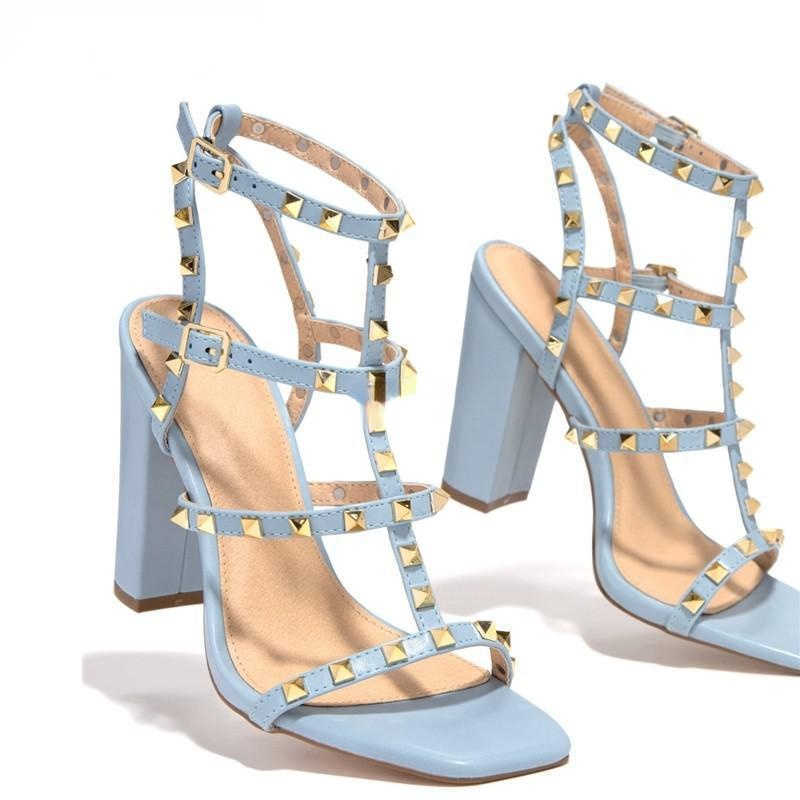 Sandals Luxury Brand Design Summer High Heels Women's Thick Heel Sandals Mid-heel Sexy Open Toe With PVC Buckle Strap Square Heel T221209, 901-pink
Sandals Luxury Brand Design Summer High Heels Women's Thick Heel Sandals Mid-heel Sexy Open Toe With PVC Buckle Strap Square Heel T221209, 901-pink