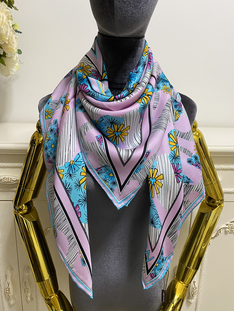 Women's square scarf scarves goodquality 100% twill silk material pink color pint letters flowers pattern size 110cm- 110cm
Women's square scarf scarves goodquality 100% twill silk material pink color pint letters flowers pattern size 110cm- 110cm